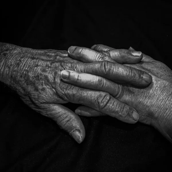 Can AI comfort a dying person with their hand in yours?