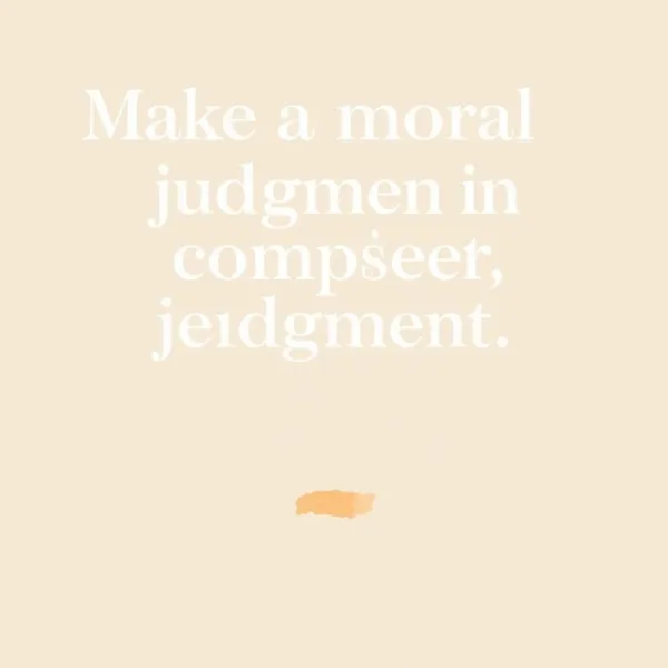 Can AI make a moral judgment in a complex, real-world scenario?