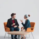 Can AI improvise a conversation with a human in a way that is indistinguishable from a conversation with another human?