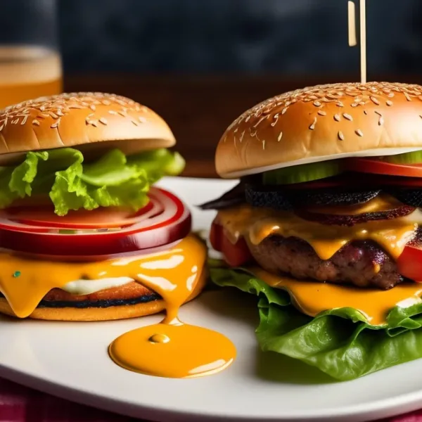 Kan AI designa en labbtillverkad hamburgare som smakar omöjlig att skilja från en traditionell nötköttshamburgare?