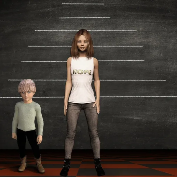 Can AI determine the perfect clothing sizes from a series of photos?