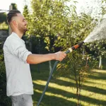 simulate the growth of a plant based on sunlight hours and watering schedule
