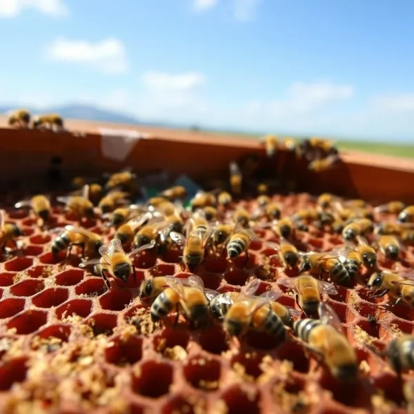 Can AI track individual bees within a hive using computer vision and predict their roles?