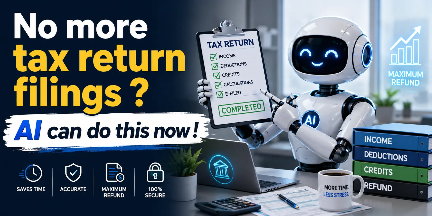 AI can file taxes but won't cut the red tape