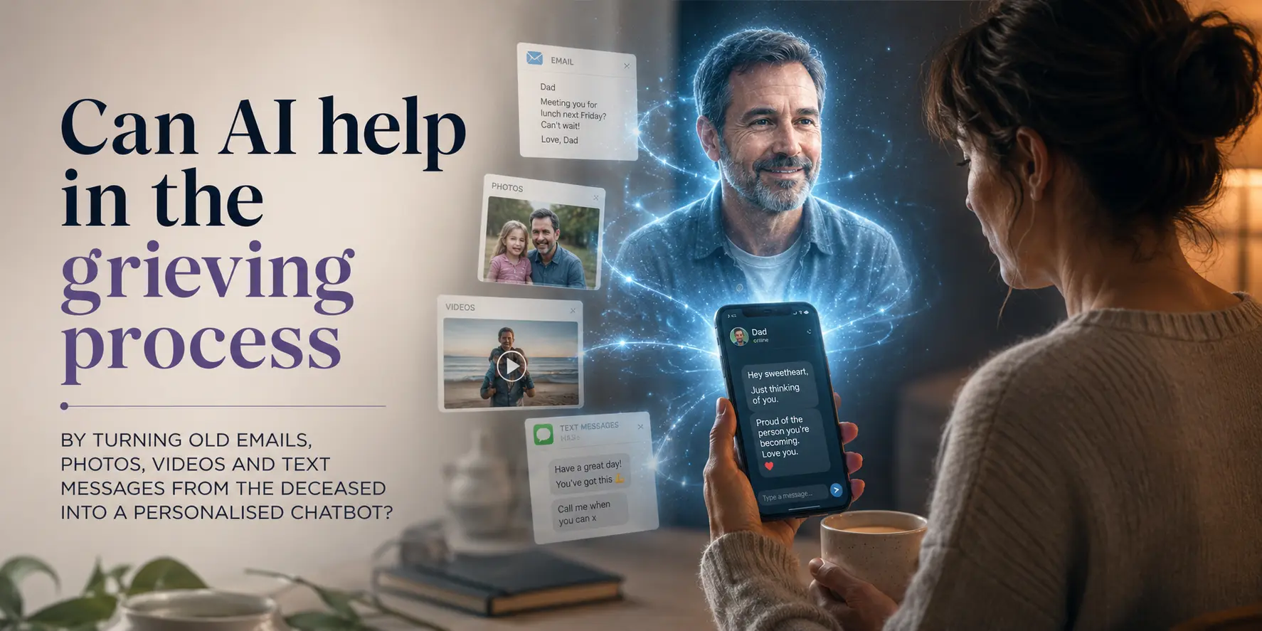 can an AI become a stand-in for the person we lost